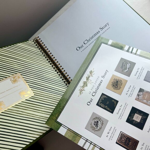 Our Christmas Story Hard Back Collective Memories Book - Picture 3 of 15